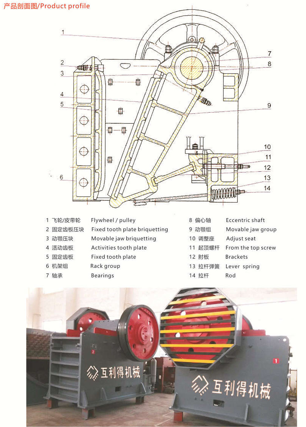 PE顎式破碎機系列